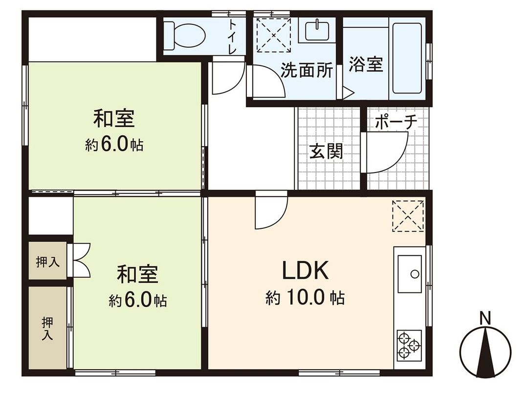 2LDK Detached House for Sale in Shiogama, Miyagi - Thumbnail 3