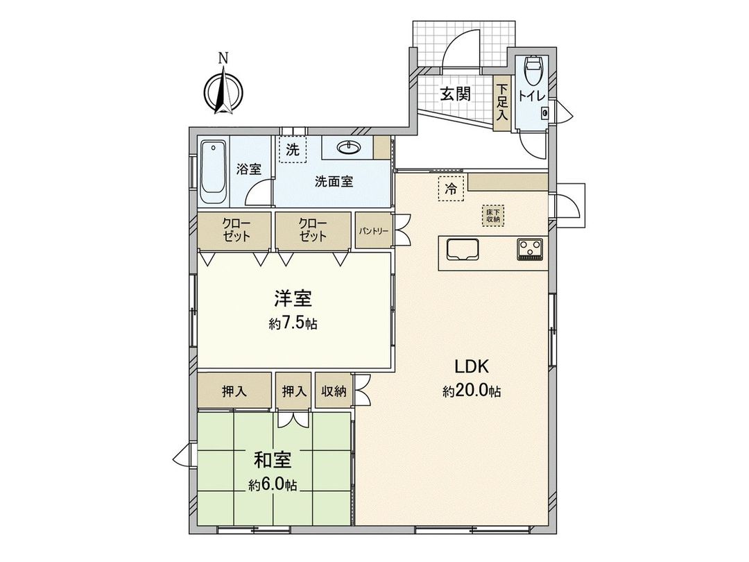 2020 Built 2LDK House in Tsuruta, Fukuoka with 188 sqm Land - Thumbnail 3