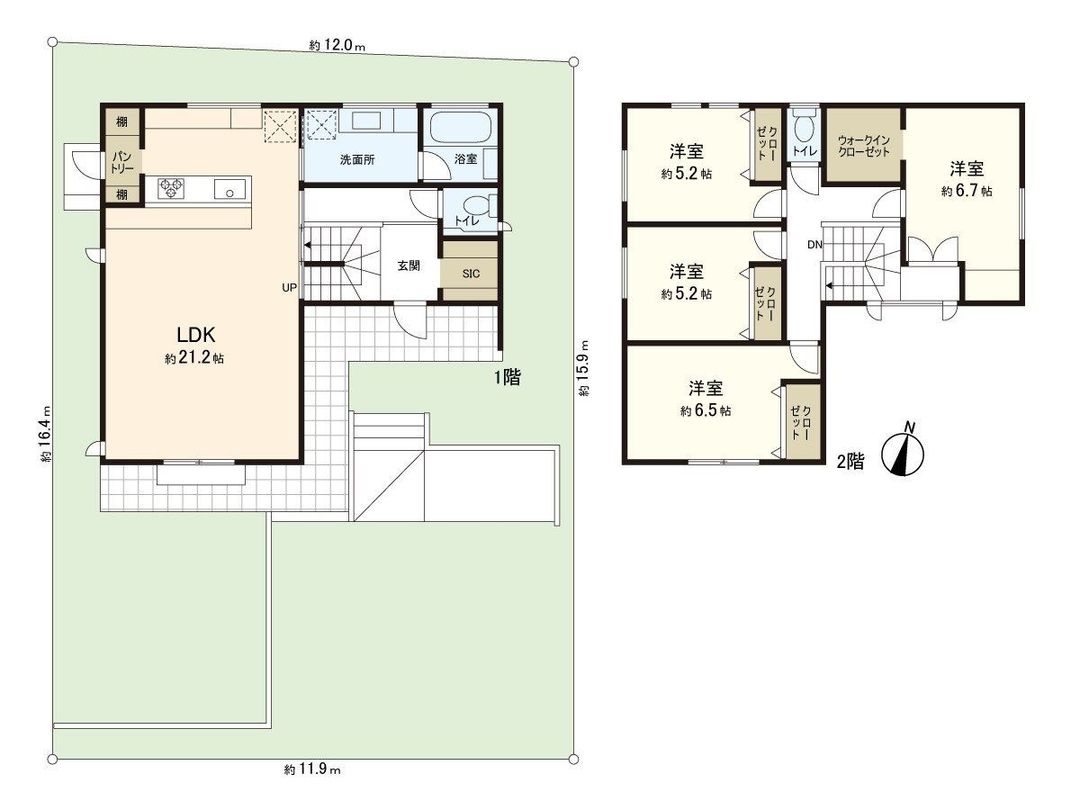New 4LDK House in Yokohama Ibukino, Kanagawa - Thumbnail 3