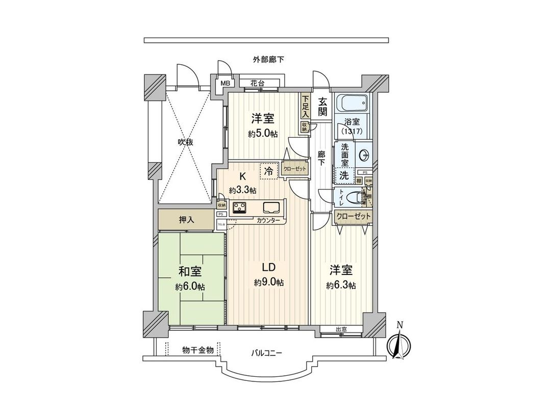 Vizage Ebina 3LDK Apartment for Sale in Ebina, Kanagawa - Thumbnail 3