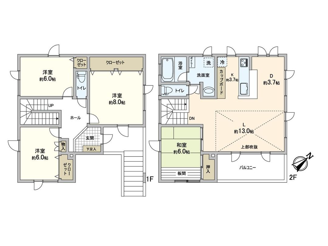 4LDK Detached House for Sale in Miyanomi, Chuo-ku, Sapporo - Thumbnail 3
