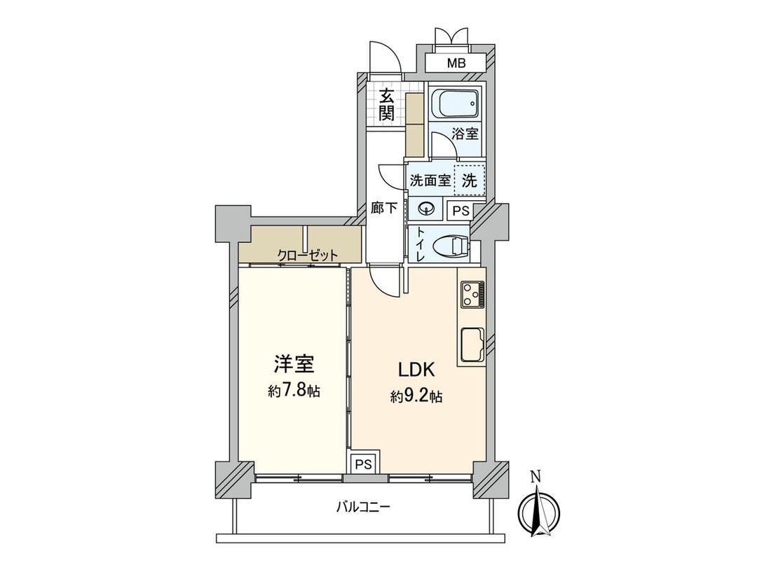 Renovated 1LDK Apartment in Shinjuku's I-Town Repia High-Rise - Thumbnail 3