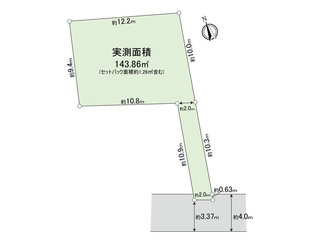 143.86 sqm Building Plot for Sale in Musashino City, Tokyo - Thumbnail 2