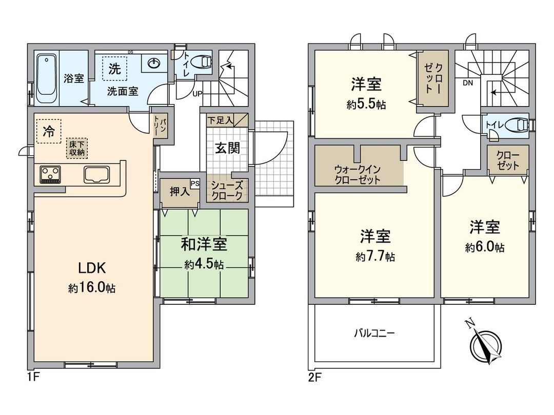 New 4LDK House in Funabashi Matsugaoka, Chiba - March 2026 Completion - Thumbnail 3