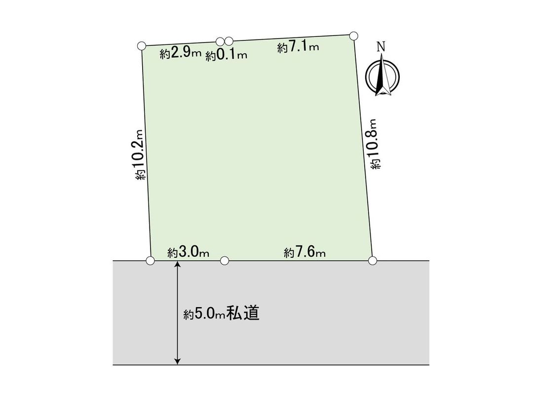 110㎡ Land Plot for Sale in Higashiyamato, Tokyo - Thumbnail 2