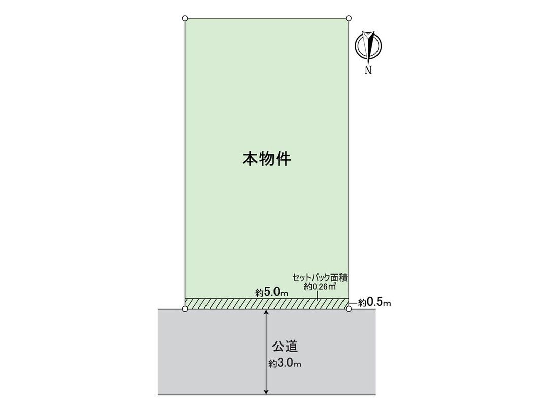 Land for Sale in Kamezawa, Sumida City, Tokyo 46.31 sqm - Thumbnail 3