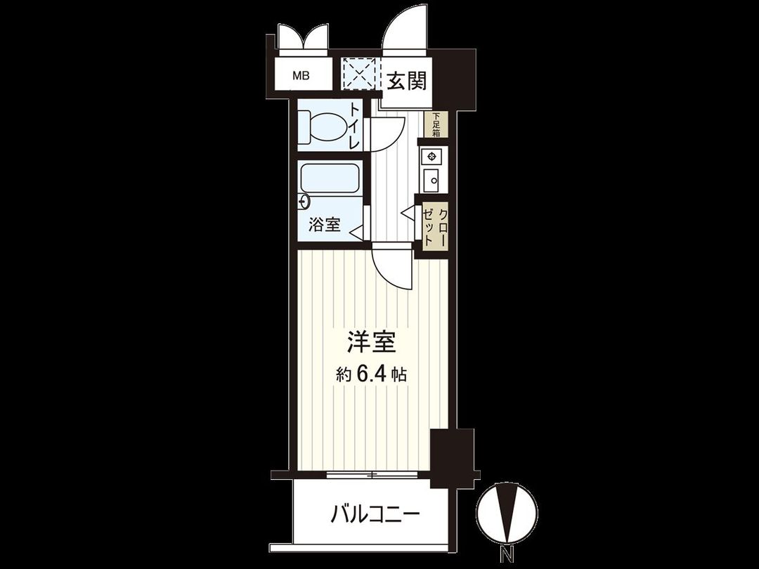 1K Apartment for Sale in Estem Court Shin-Osaka, Osaka - Thumbnail 3