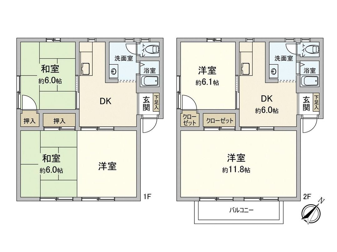 4-Unit Apartment Building for Sale in Onojo City, Fukuoka - Thumbnail 2