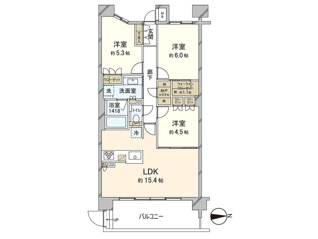 3LDK Apartment for Sale Near Chigasaki Beach, Kanagawa - Thumbnail 2