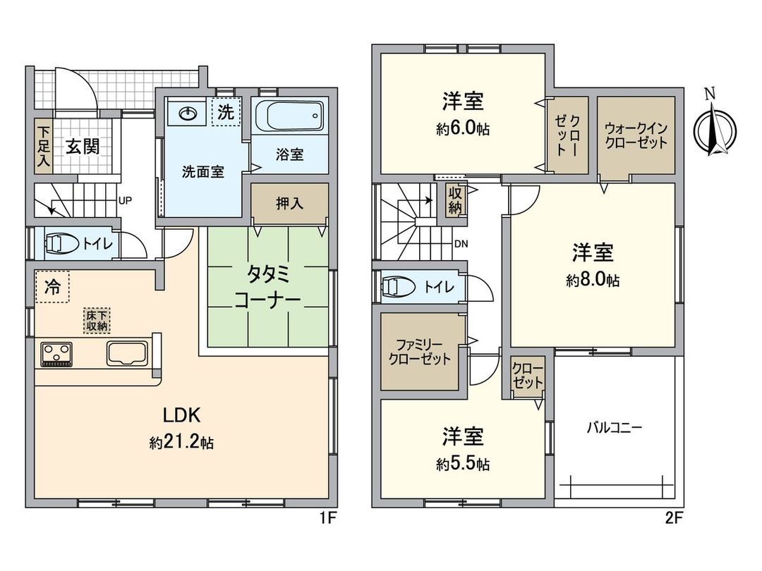 Newly Built 3LDK House in Kasugai City, Aichi - Thumbnail 3