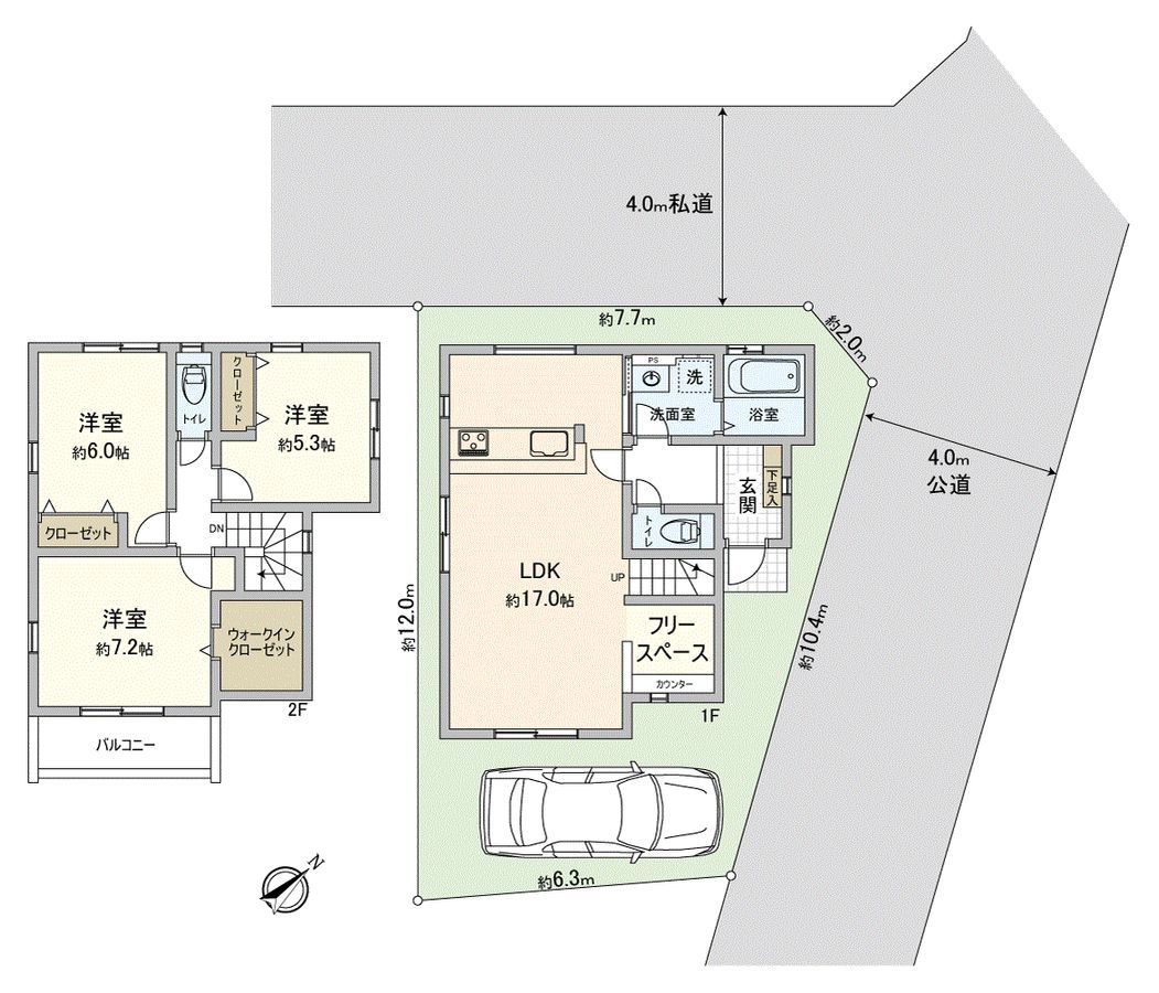 New 3LDK House in Kawagoe, Saitama - 2026 Completion - Thumbnail 3