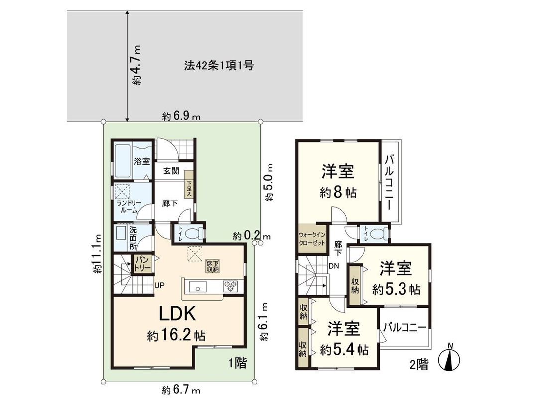 New 3LDK House for Sale in Higashiosaka, Osaka - Thumbnail 3