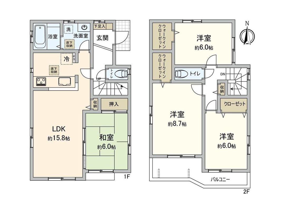 4LDK Detached House for Sale in Kashiwa, Chiba - Thumbnail 3
