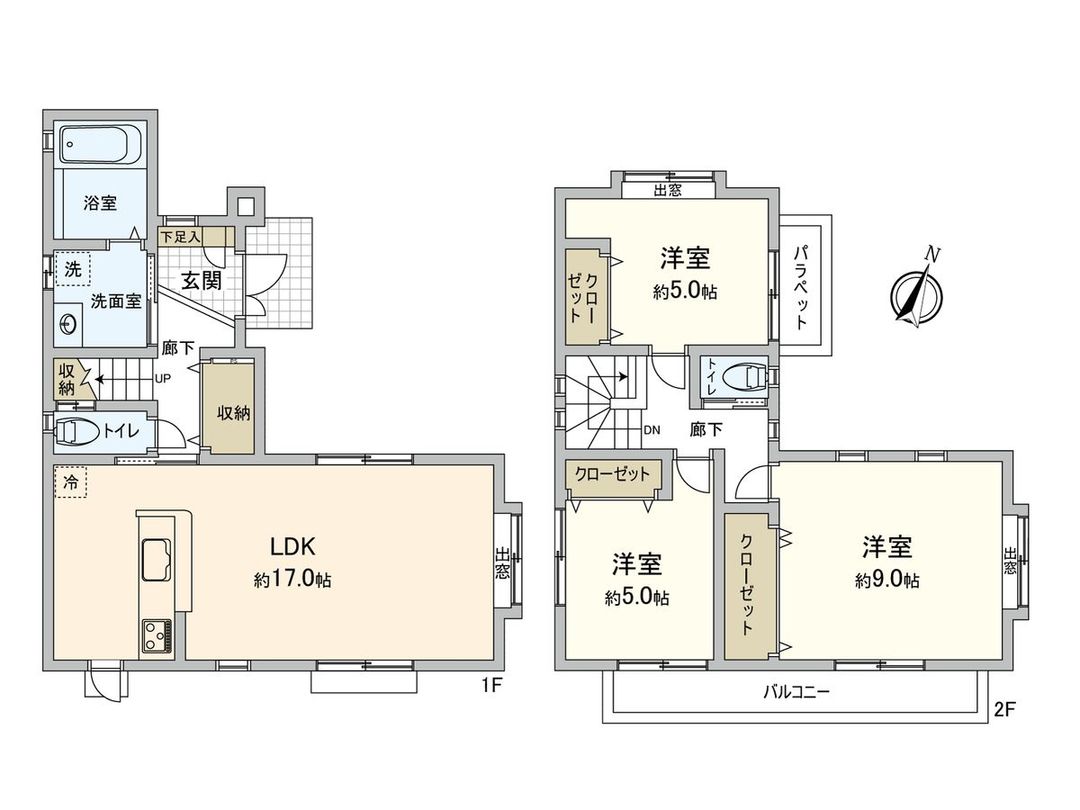 3LDK Detached House for Sale in Iruma City, Saitama - Thumbnail 3