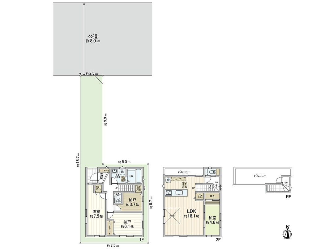 New 2SLDK House for Sale in Kawaguchi, Saitama - 98.11 sqm - Thumbnail 3