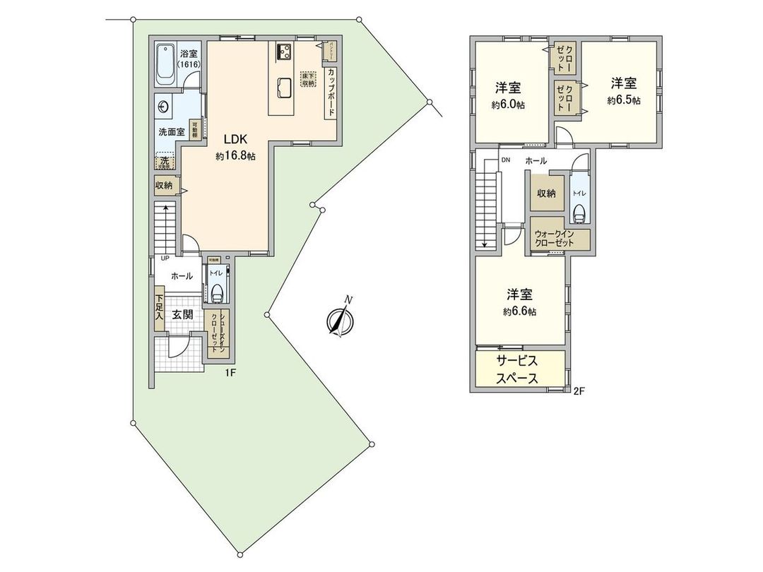 New 3LDK House in Hiroshima Minami Ward, Asahi 1-chome - Thumbnail 3