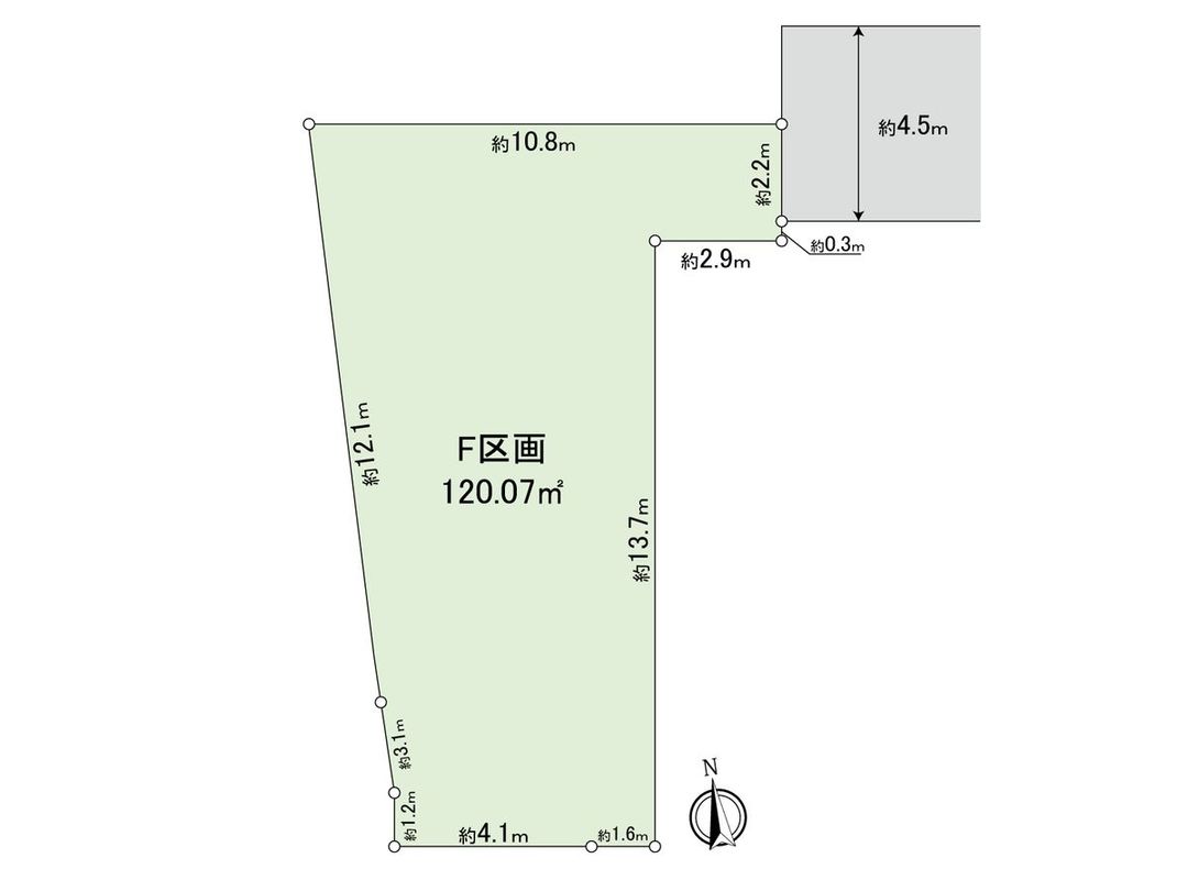 Land for Sale in Koganei Tokyo 120.07 sqm - Thumbnail 2