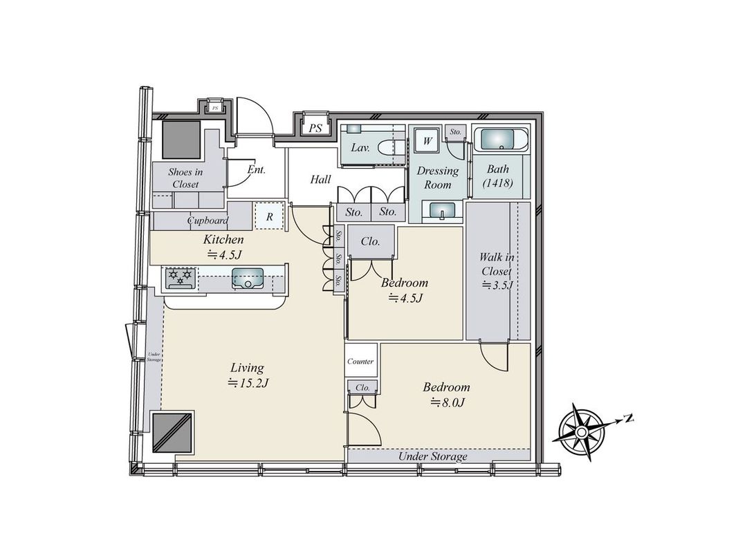 Toranomon Hills Business Tower 2LDK Apartment for Sale - Thumbnail 3