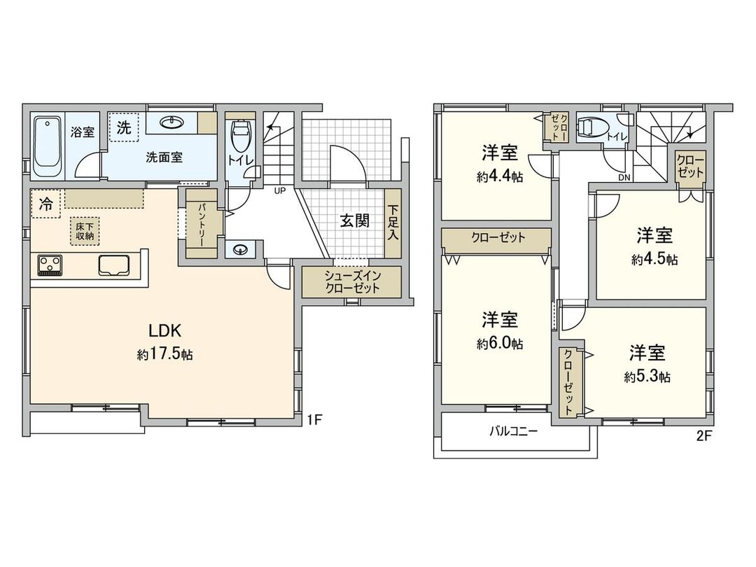 New 4LDK House in Kunitachi, Tokyo - 95.58 sqm - Thumbnail 3