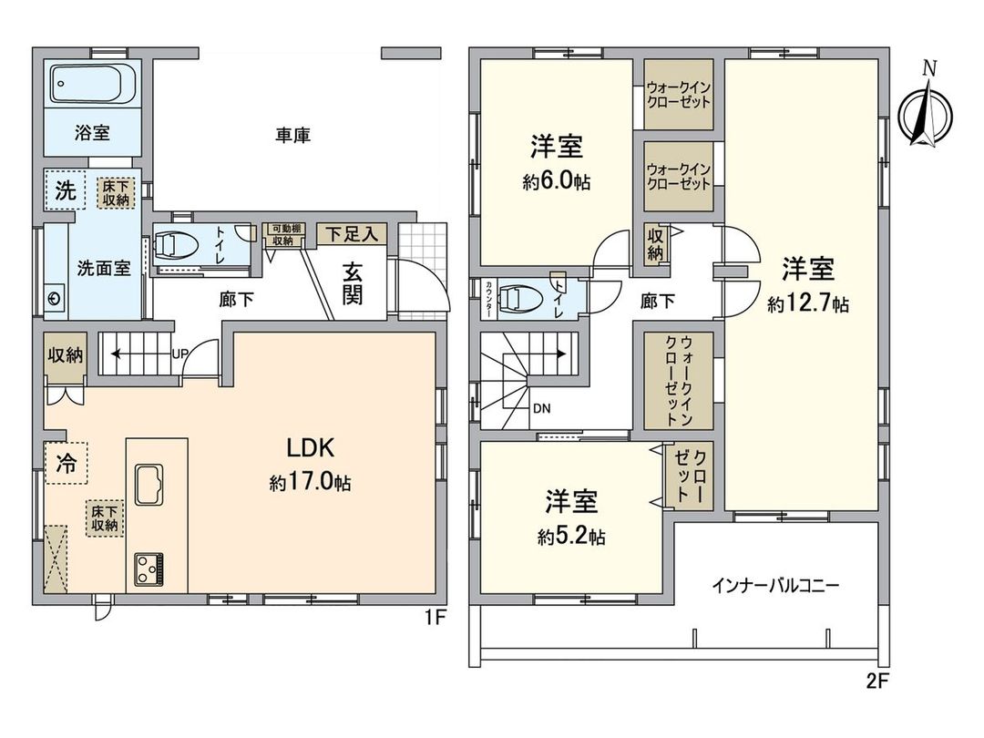 New 3LDK House for Sale in Tokorozawa, Saitama - Thumbnail 2