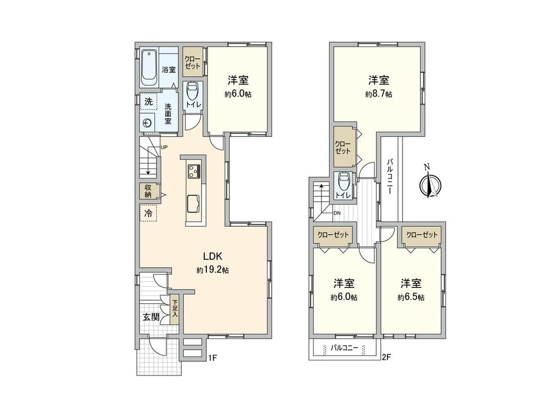 New 4LDK House in Nagoya Minato Ward, Aichi Prefecture - Thumbnail 3