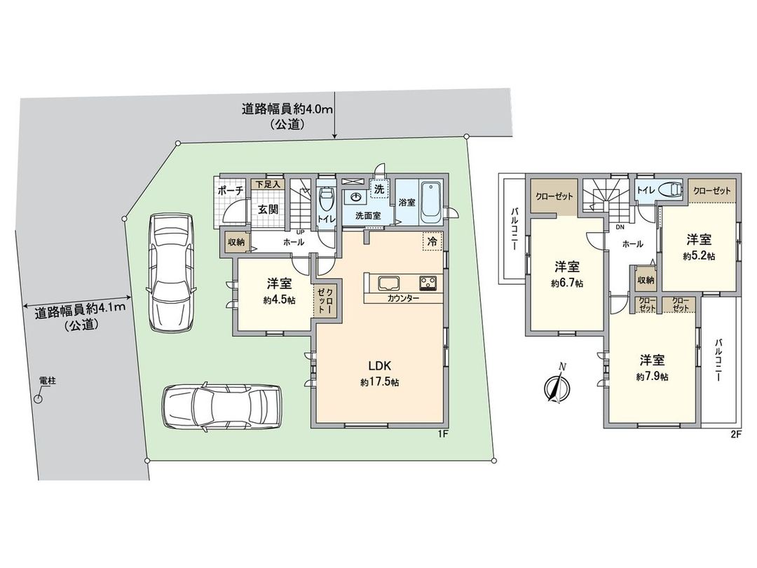 New 4LDK House in Kasugai City, Aichi - 99.63 sqm - Thumbnail 3