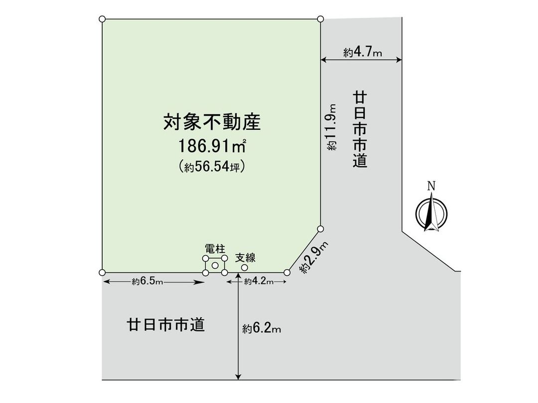 186.91 sqm Building Lot in Ajinadai, Hatsukaichi - Thumbnail 2