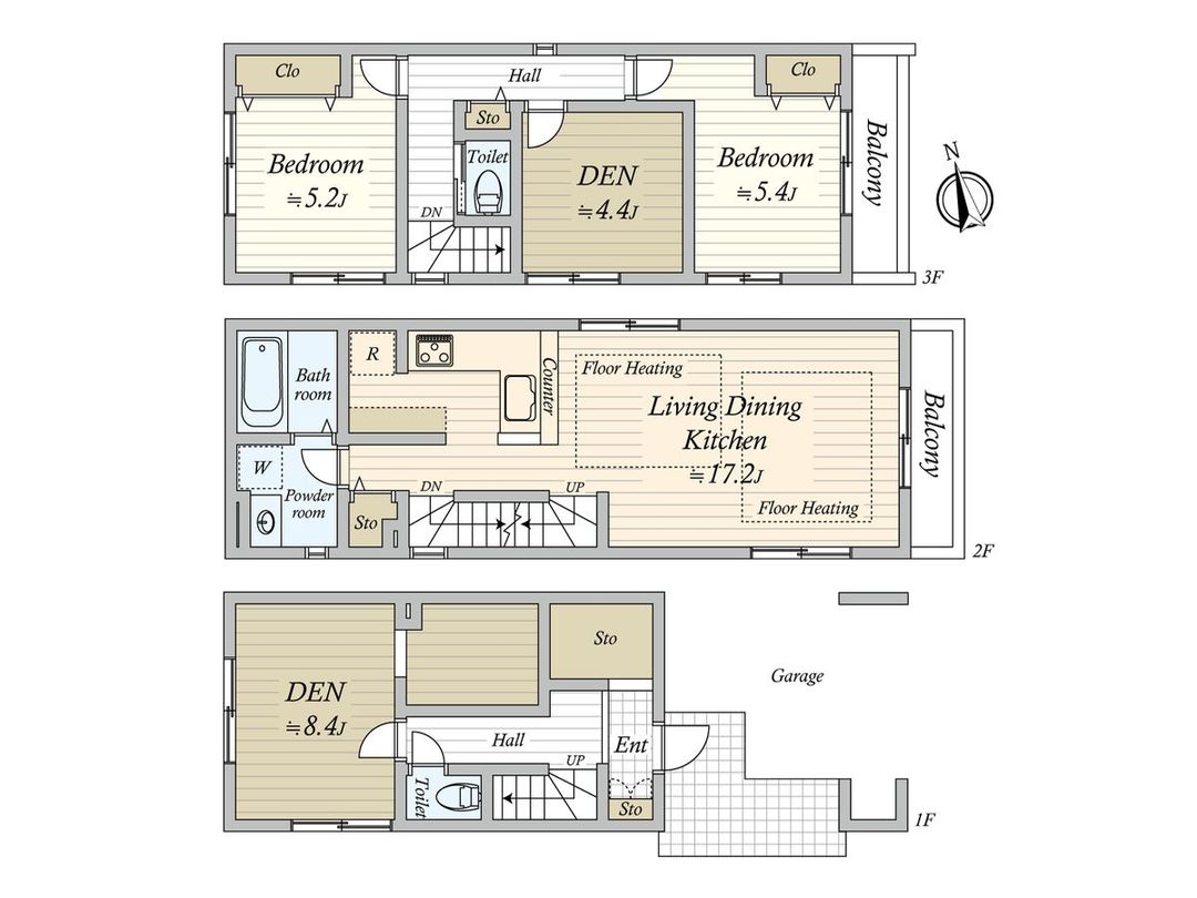 New 2SLDK House in Funabashi, Chiba - 115.35 sqm, Nov 2025 Completion - Thumbnail 3