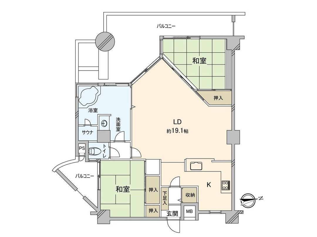 2LDK Apartment for Sale in Itoshima, Fukuoka with Ocean View - Thumbnail 3