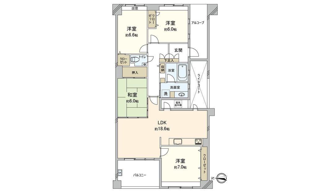 4LDK Apartment for Sale in Fukuoka City Nishi Ward - Thumbnail 3