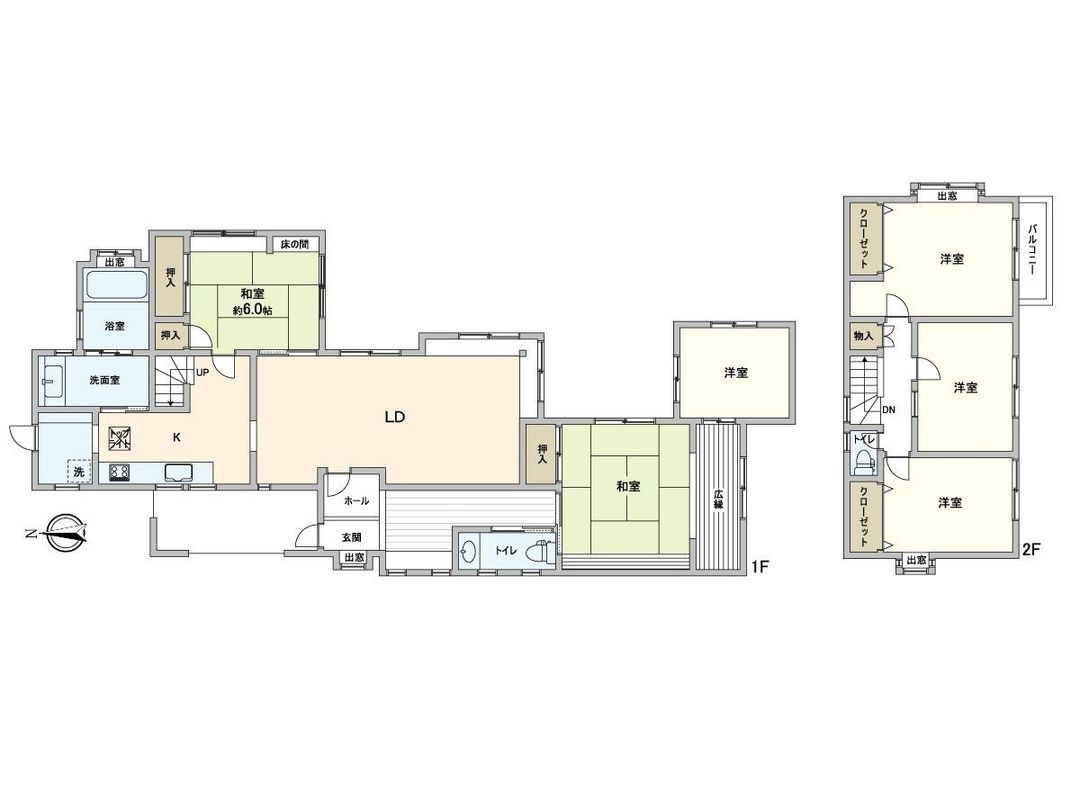 6LDK Detached House in Fujisawa, Kanagawa | 109.75㎡, 716.11㎡ Land - Thumbnail 3