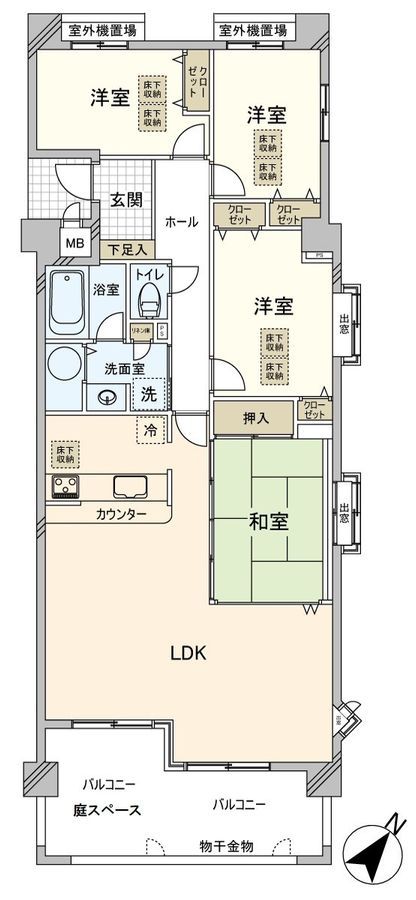 4LDK Apartment for Sale in Shime, Fukuoka - Thumbnail 3