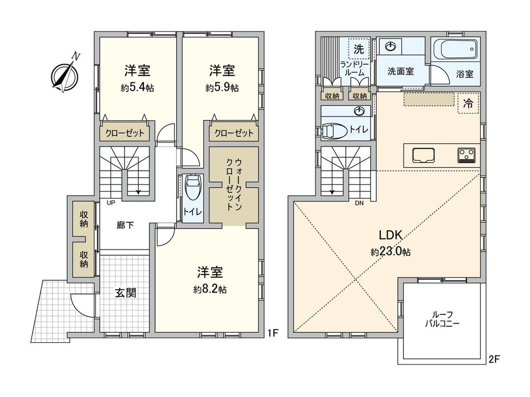 New 3LDK House for Sale in Kōhoku Ward, Yokohama - Thumbnail 3