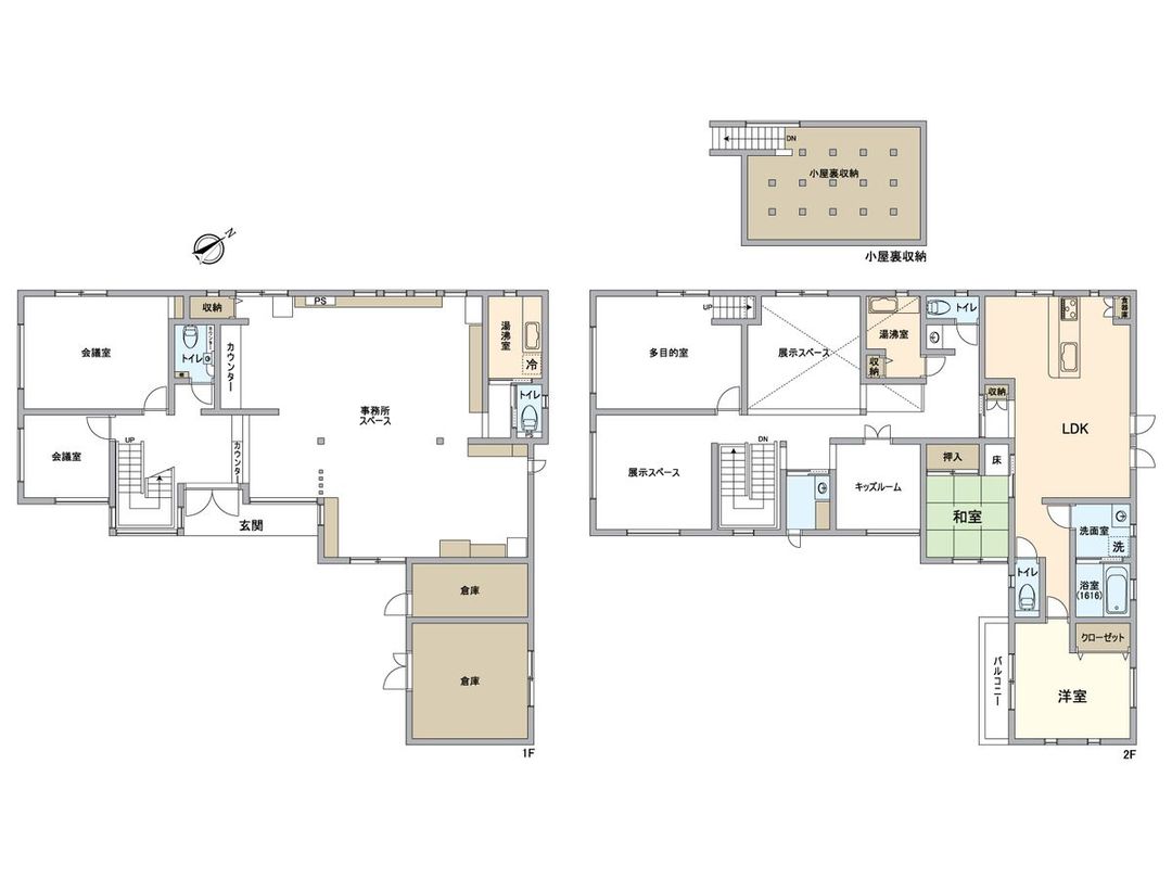 6LDK Shop-Office Building for Sale in Okayama City, Kita Ward - Thumbnail 3