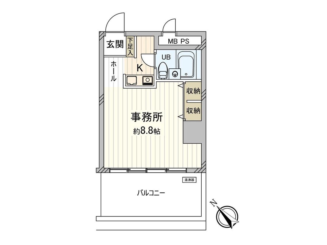 Studio Apartment for Sale in Tsurumi, Yokohama - Thumbnail 2