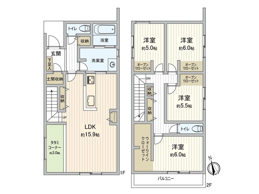 New 4LDK House for Sale in Okazaki, Aichi - Thumbnail 3