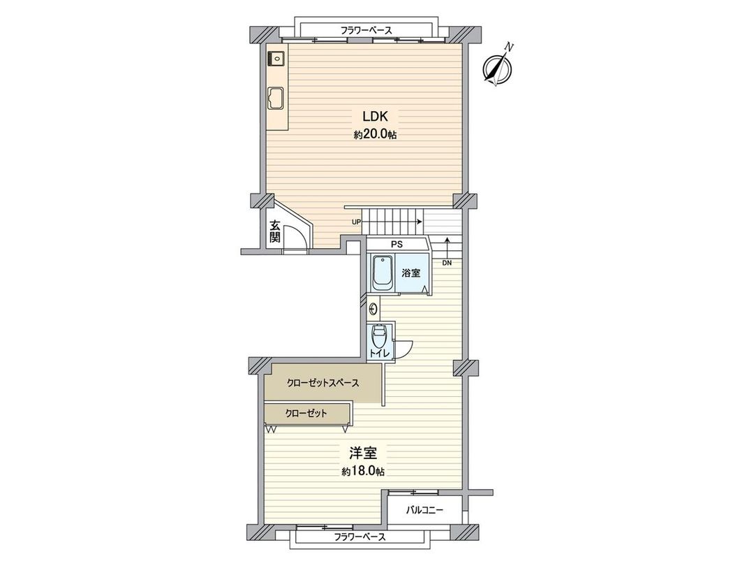 1LDK Apartment for Sale in Nakatsu, Osaka Kita Ward 88.2sqm - Thumbnail 3
