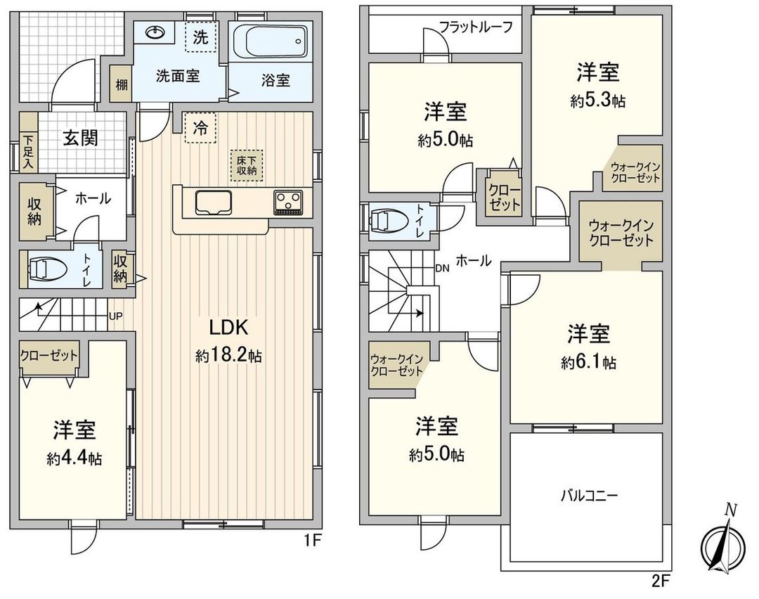 New 5LDK House in Toyokawa, Aichi - 106.01 sqm, 2026 Build - Thumbnail 3