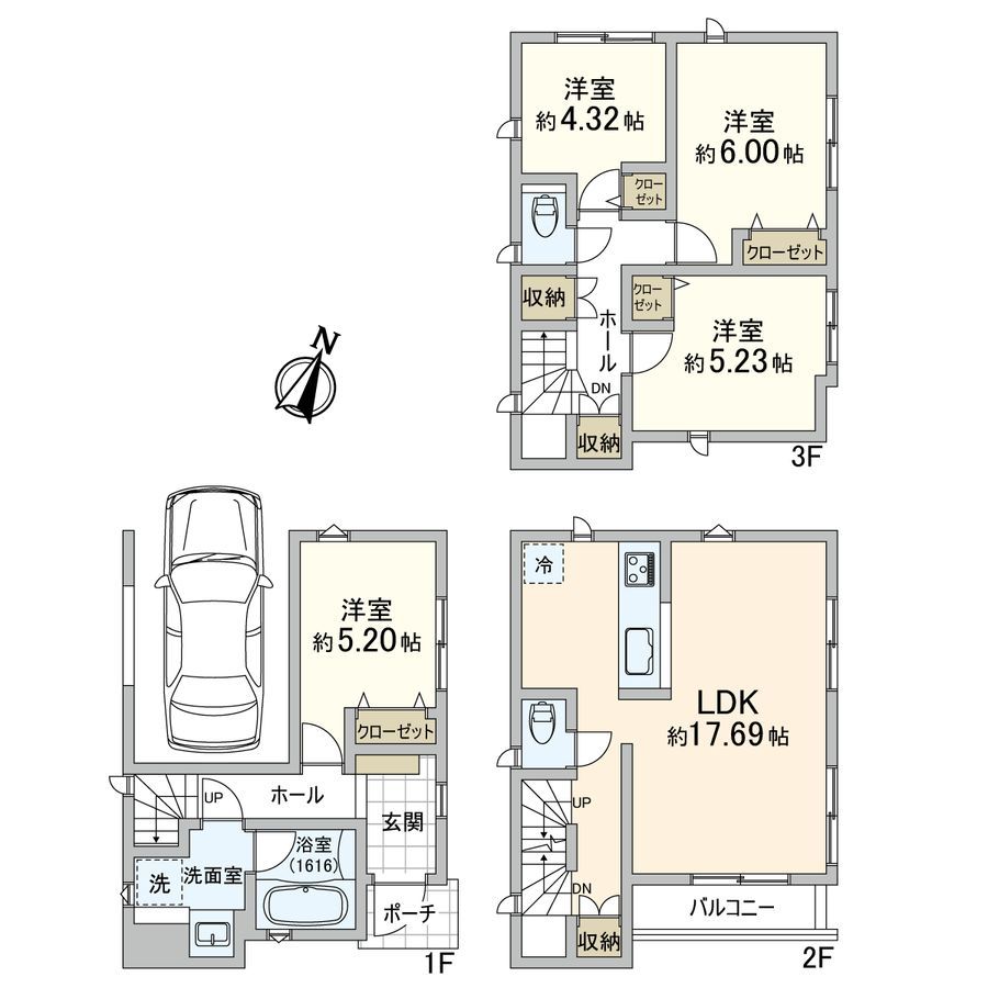 4LDK House in Tsurumi-ku, Yokohama for Sale - Thumbnail 3
