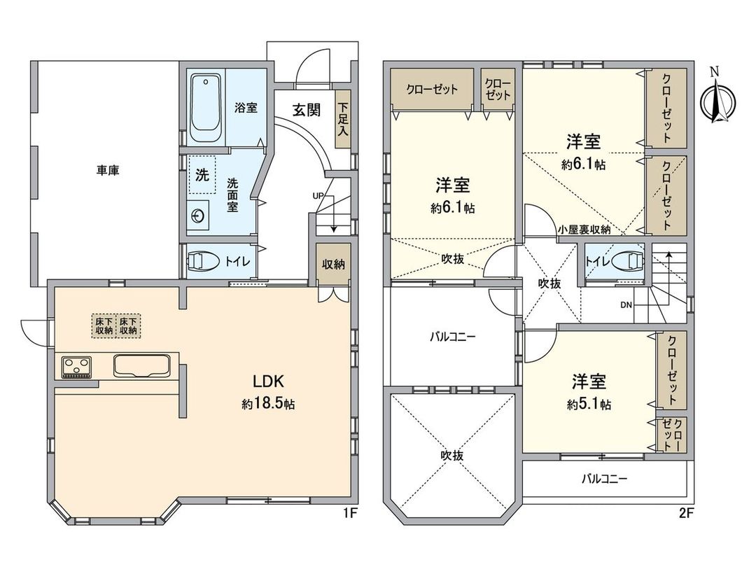 3LDK Detached House for Sale in Tokorozawa, Saitama - Thumbnail 3