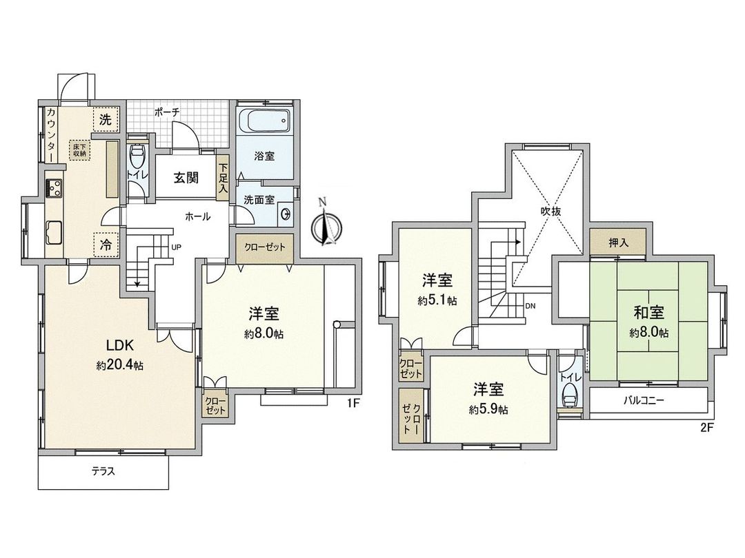 4LDK Used House for Sale in Oonojo City, Fukuoka - Thumbnail 3