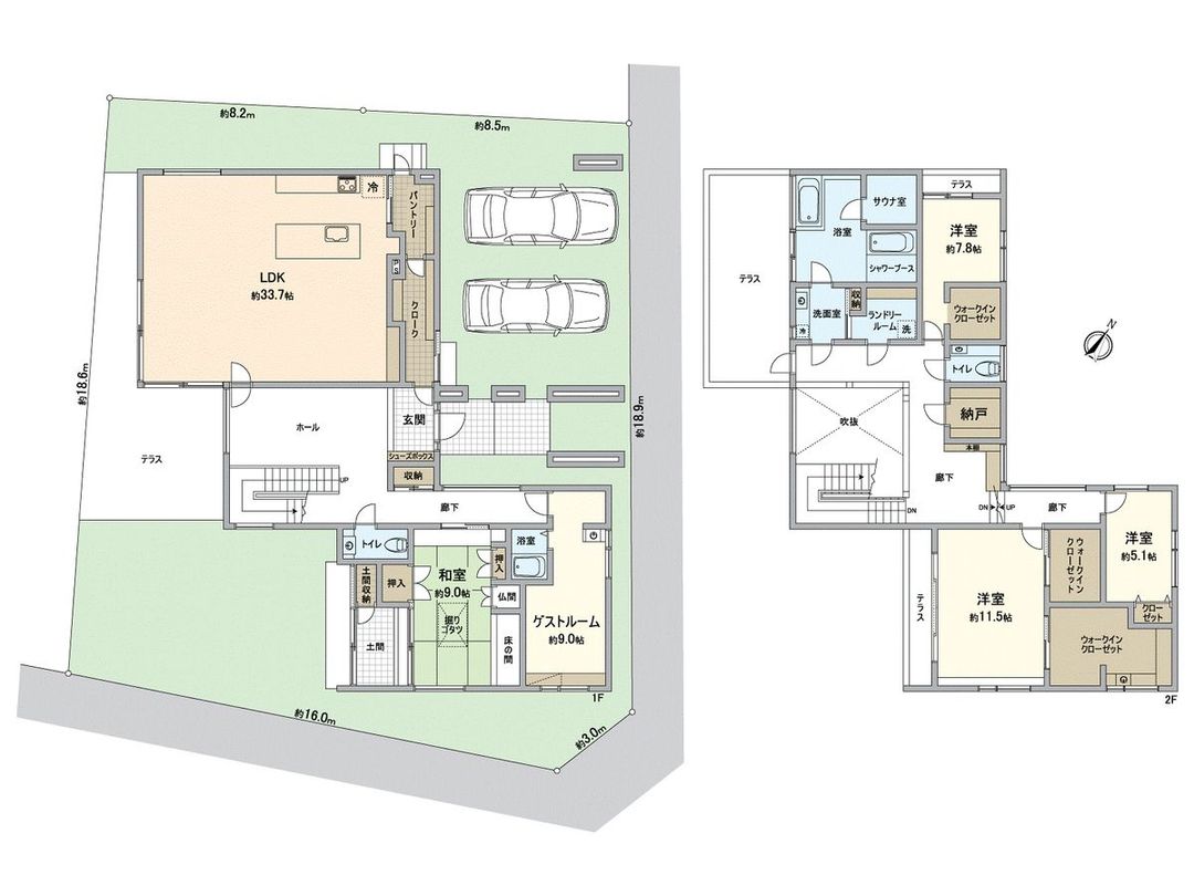 5SLDK House in Kashimigaoka, Higashi-ku, Fukuoka - 252.77 sqm - Thumbnail 3