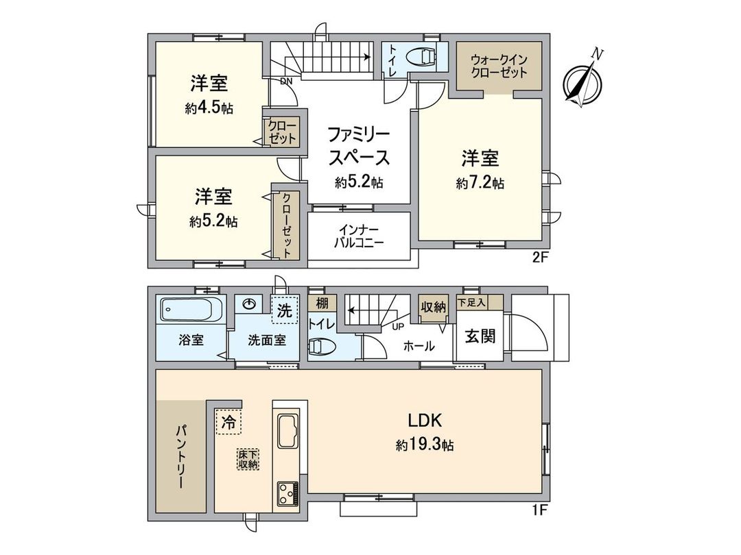 New Build 3LDK House Near Mejima Station, Fukuoka - Thumbnail 3