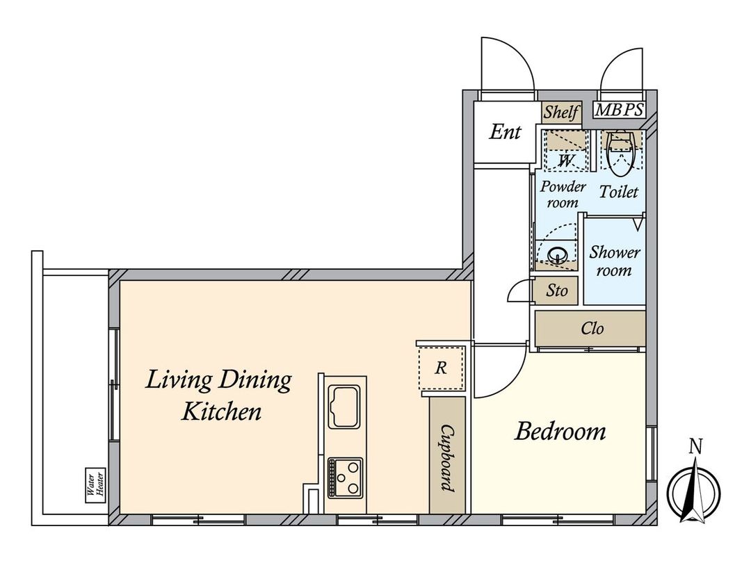 Renovated 1LDK Apartment for Sale in Shinagawa, Tokyo - Thumbnail 3