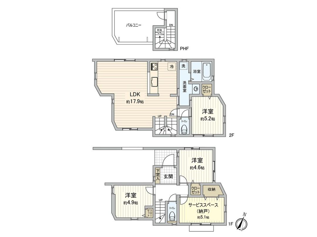 New 3SLDK House in Kawasaki Miyamae-ku, Kanagawa | 105 sqm - Thumbnail 3