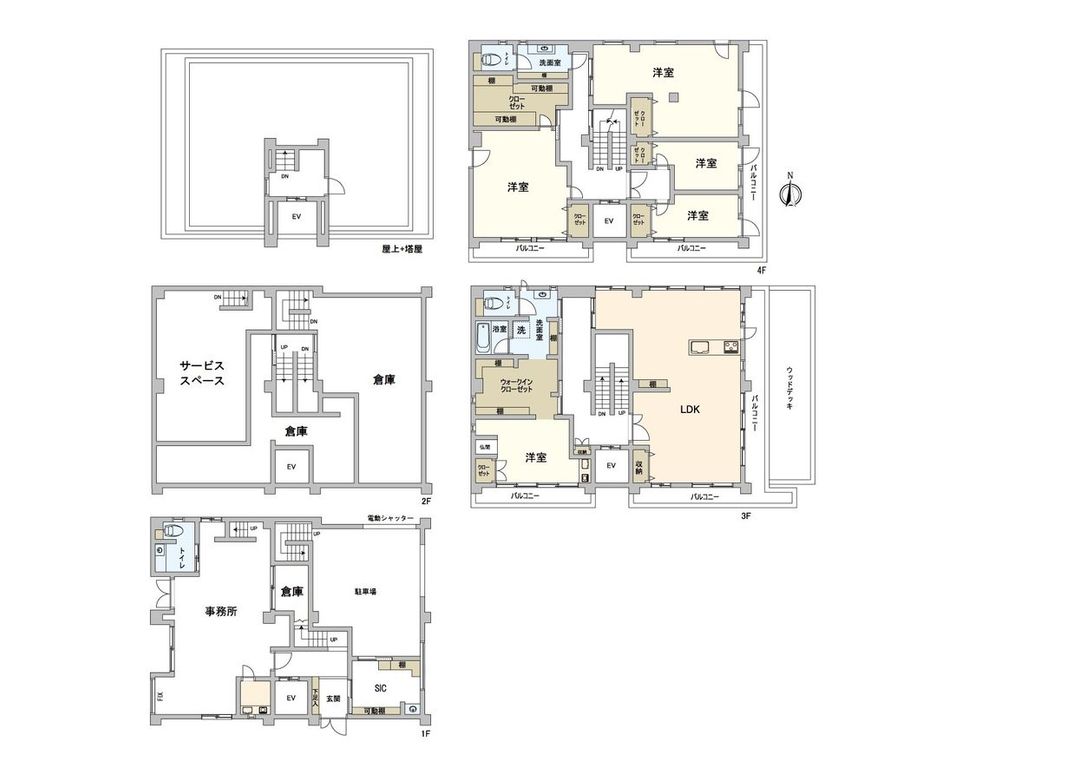 5SLDK House with Office & Warehouse Near Shin-Mori-Furuichi Station - Thumbnail 3
