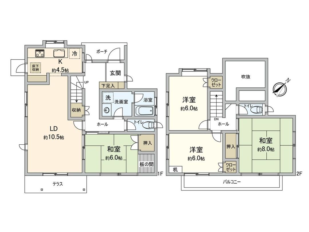4LDK Detached House in Hatsukaichi, Hiroshima - 101.85 sqm - Thumbnail 3