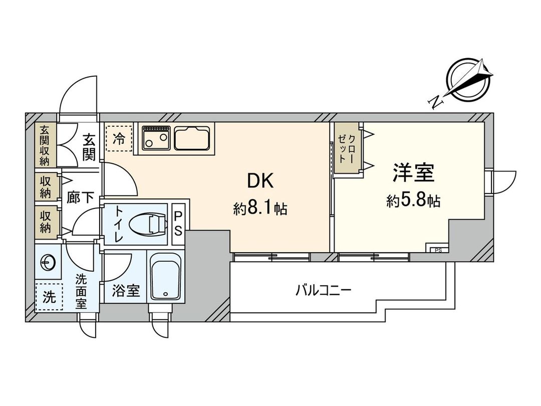 1DK Apartment for Sale in Yokohama Sakuragicho - Kurio La Mode - Thumbnail 3