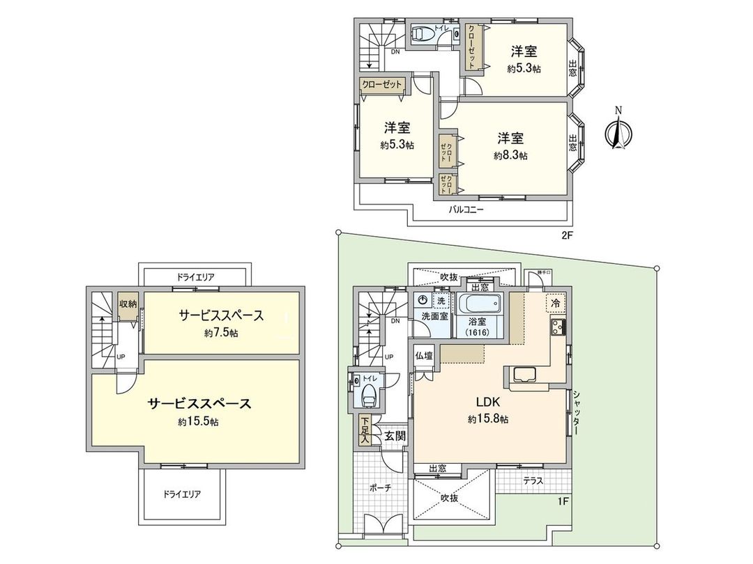 3SLDK Detached House in Mitaka, Tokyo | 128.71 sqm - Thumbnail 3