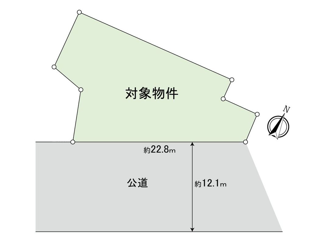 311.91 sqm Building Land for Sale in Chojabaru, Kasuya Town - Thumbnail 3